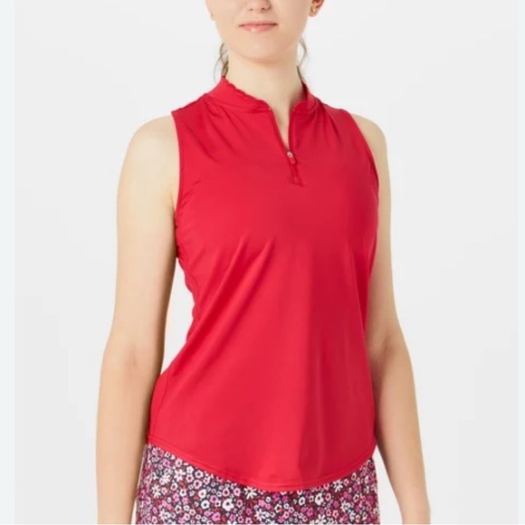 JOFIT Jofit Women's Blissful Chelsea Racerback Tank - Red XXL - Picture 1 of 11